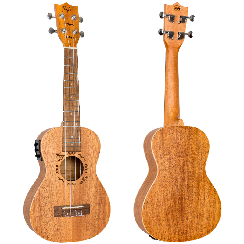 Flight DUC 323 EQ MAH/MAH elektroakustické koncertní ukulele