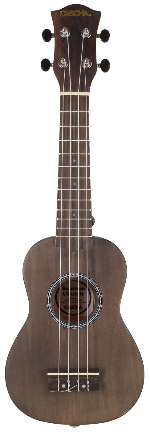 Cascha HH 3969 Sopránové ukulele SET Black