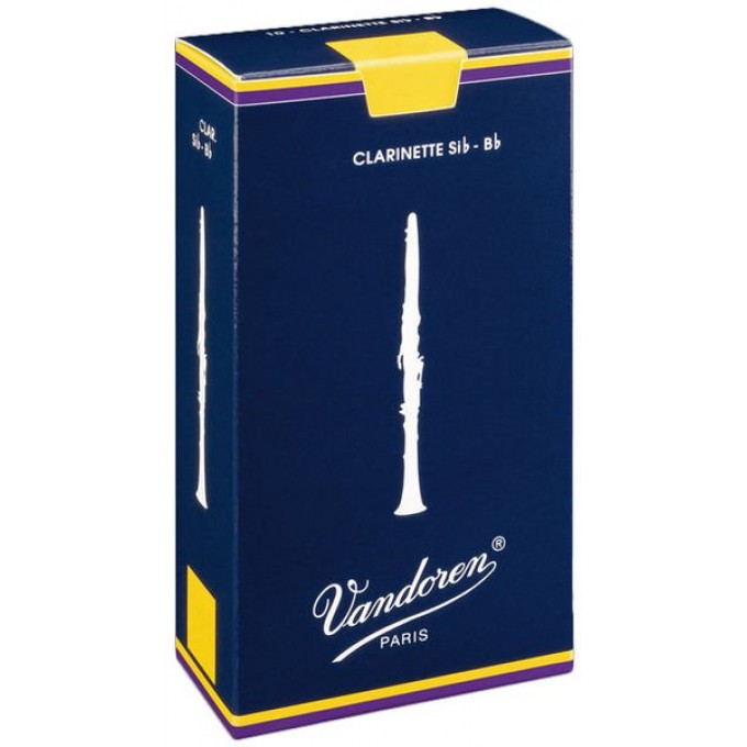 Vandoren Traditional - Bb-klarinet plátek tvrdost 3,5