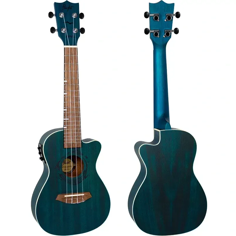 Flight DUC380 CEQ Topaz koncertní elektroakustické ukulele