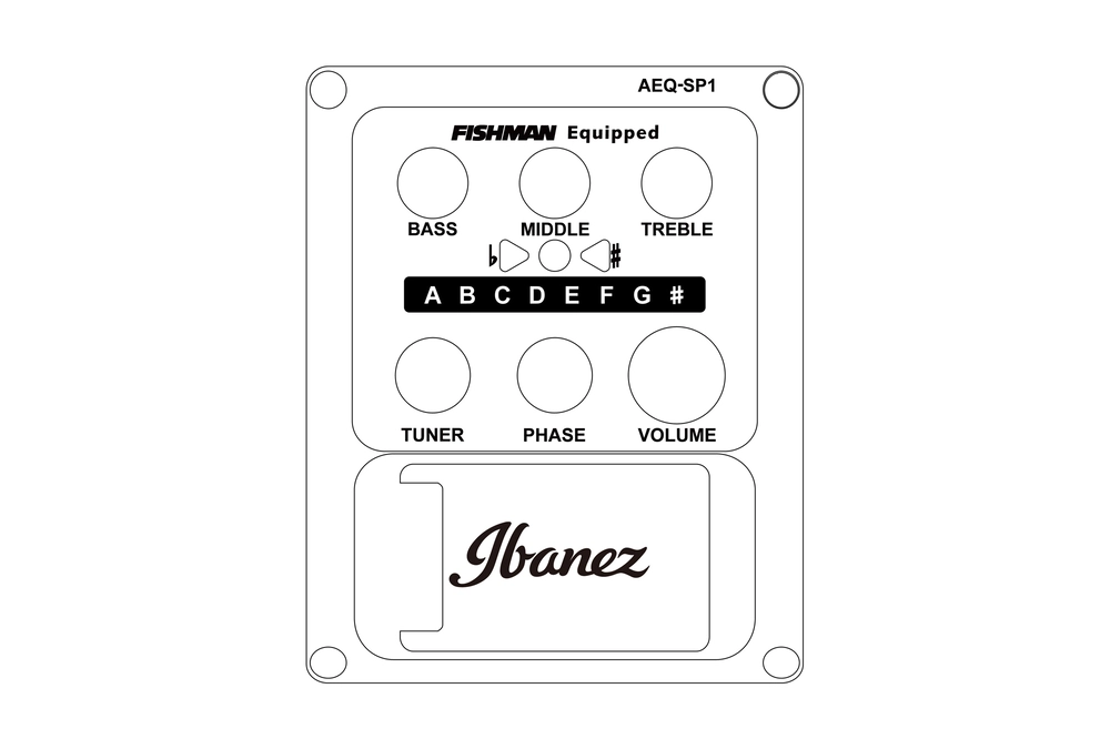 Ibanez AEWC11-TCB elektroakustická kytara