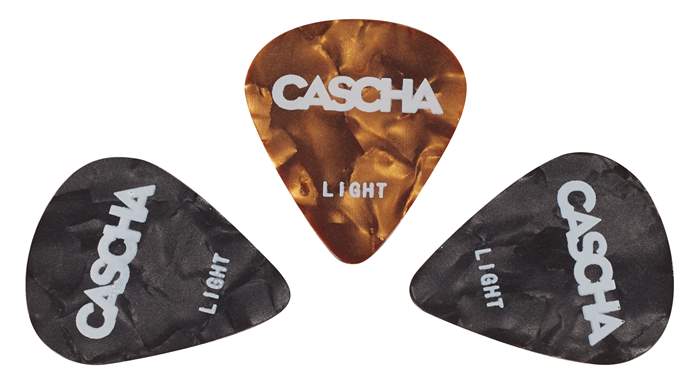 Cascha HH 2300 Premium Mahogany Koncertní ukulele Black SET