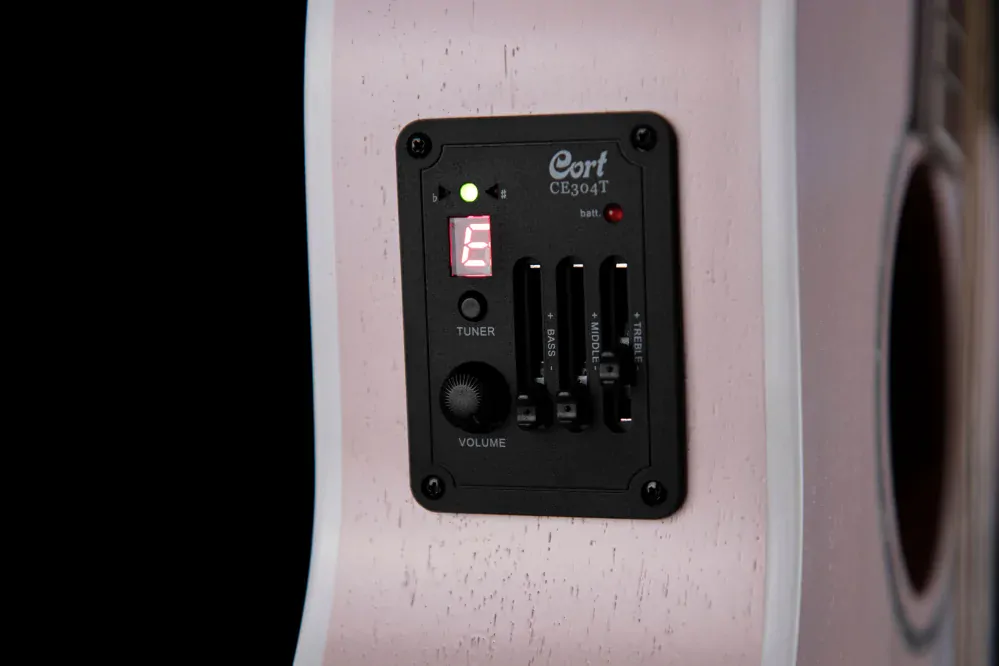 Cort Jade Classic Pastel Pink elektroakustická kytara B-Stock
