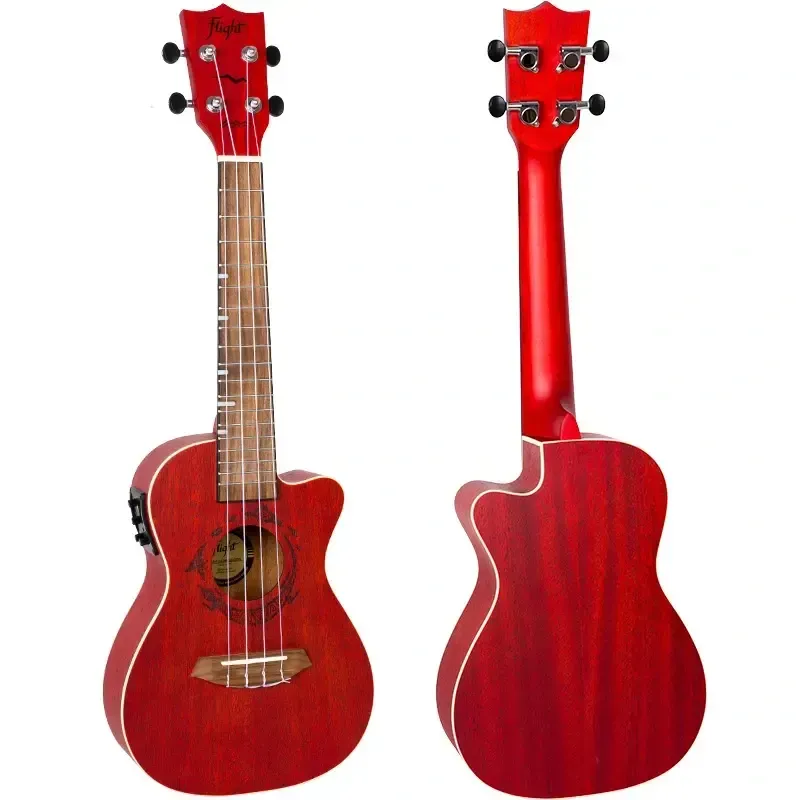 Flight DUC380 CEQ Coral koncertní elektroakustické ukulele