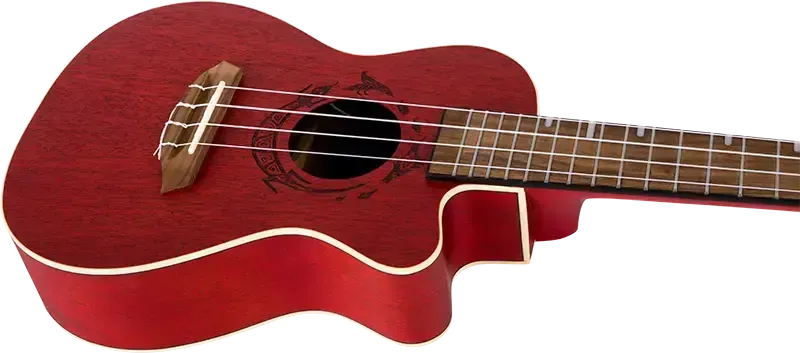 Flight DUC380 CEQ Coral koncertní elektroakustické ukulele