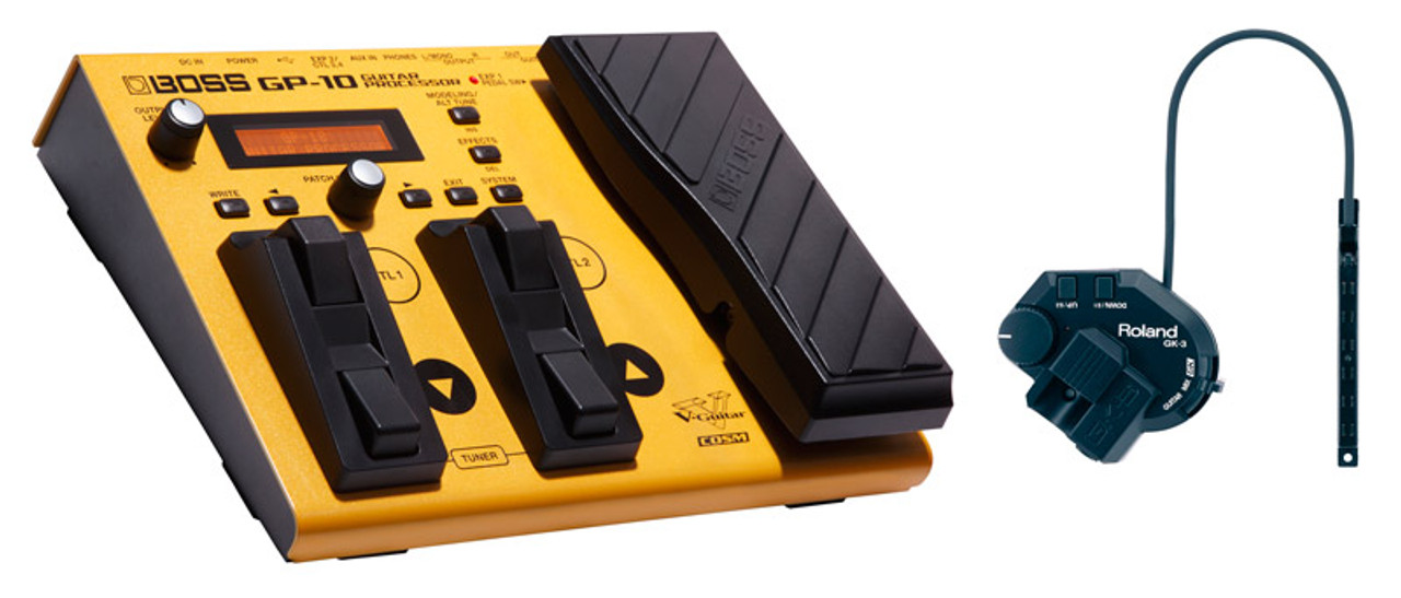 BOSS GP-10GK Kytarový modelingový multiefekt včetně snímače GK-3