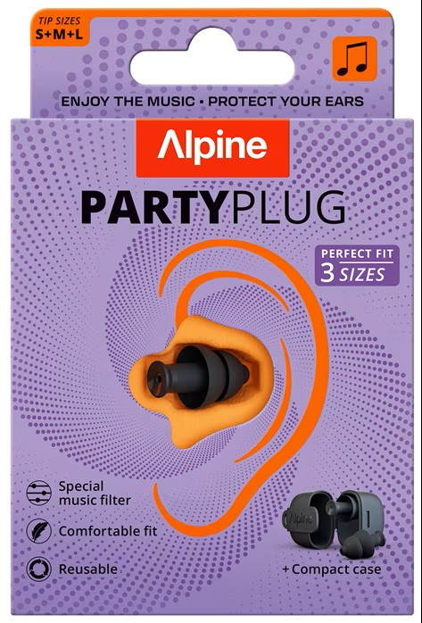 Alpine Partyplug Black špunty do uší