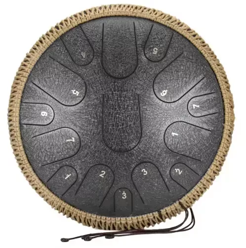 FZone STD-14I15 Rough Gray Steel Tongue Drum