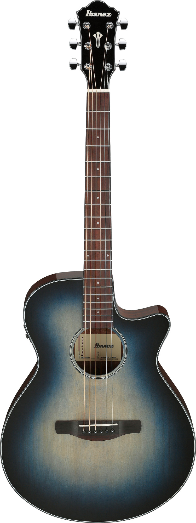 Ibanez AEG50-IBH Blue Burst elektroakustická kytara