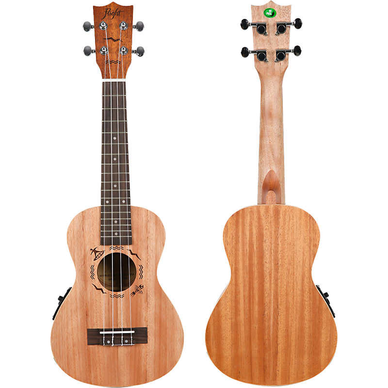 Flight DUC523 CEQ MAH/MAH koncertní elektroakustické ukulele