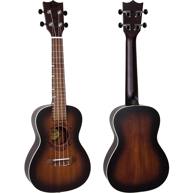 Flight DUC380 Amber Koncertní Ukulele