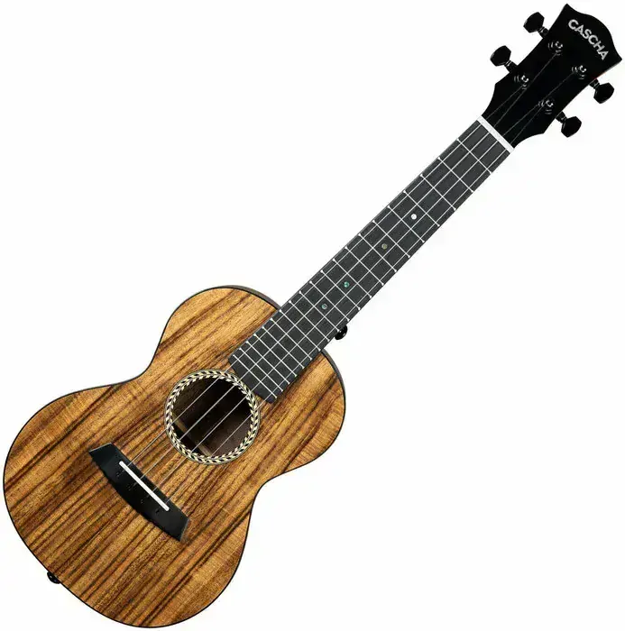 Cascha HH 2348 Acacia Solid Top Koncertní ukulele