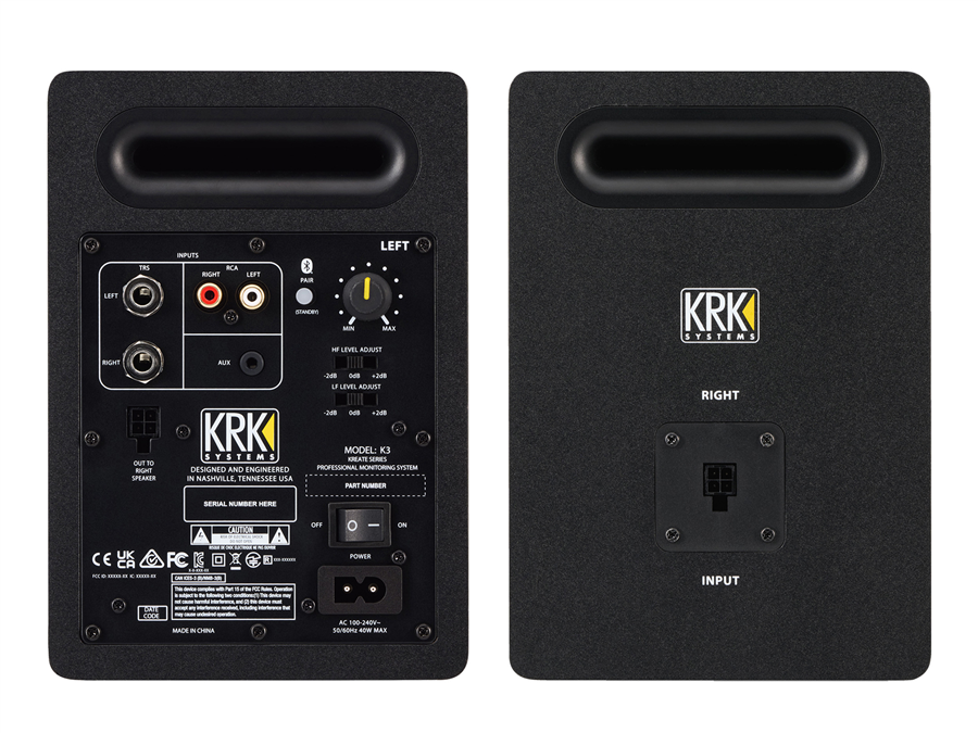 Krk Kreate 3 Black aktivní monitory