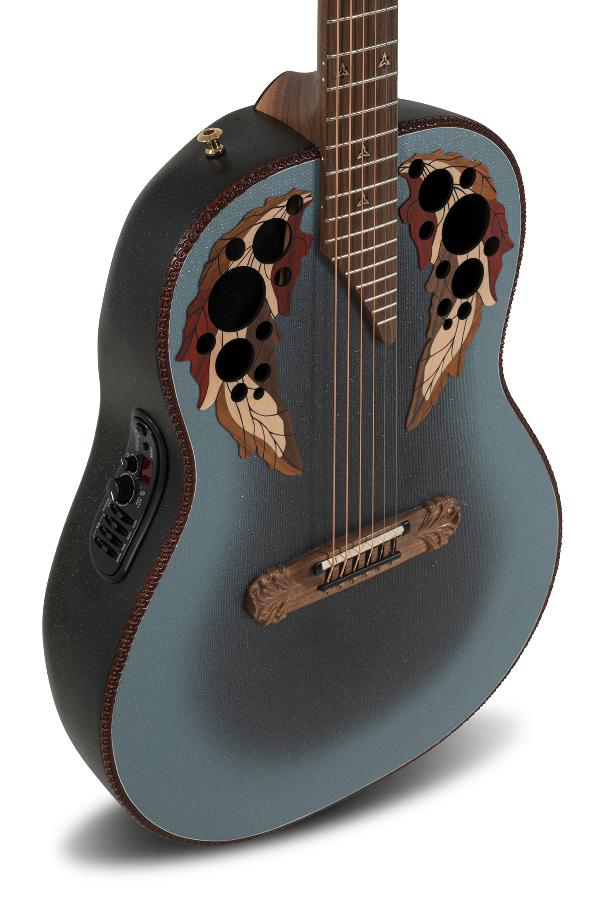 Adamas 1687GT-8 Reverse Blue Burst elektroakustická kytara