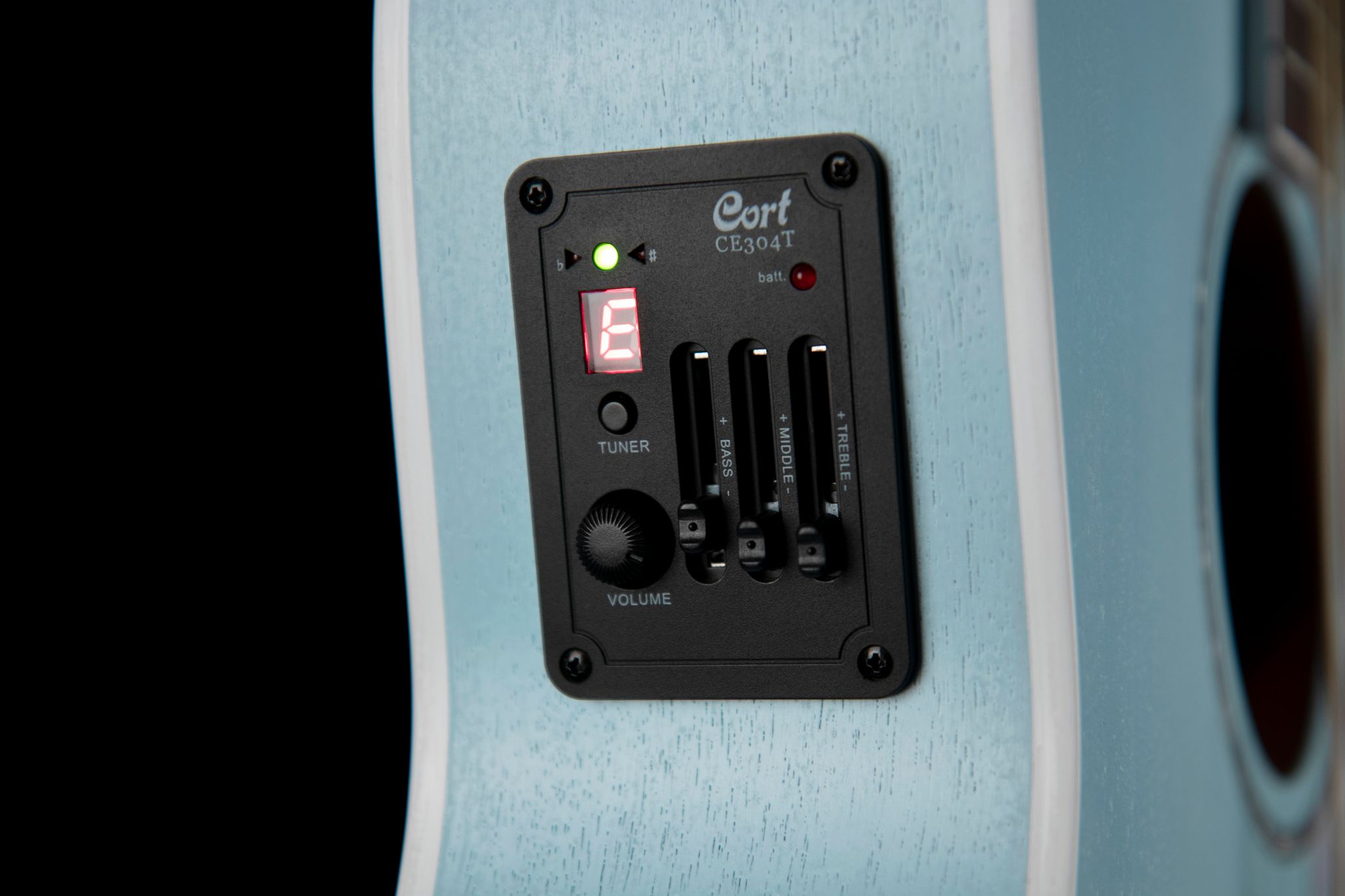 Cort Jade Classic Sky Blue elektroakustická kytara