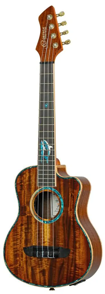 Ortega RUHZ30TH-BW tenorové elektroakustické ukulele