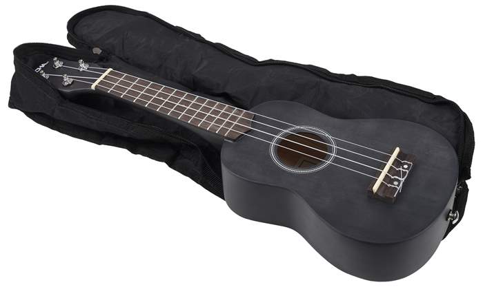 CASCHA HH 3960 Black sopránové ukulele