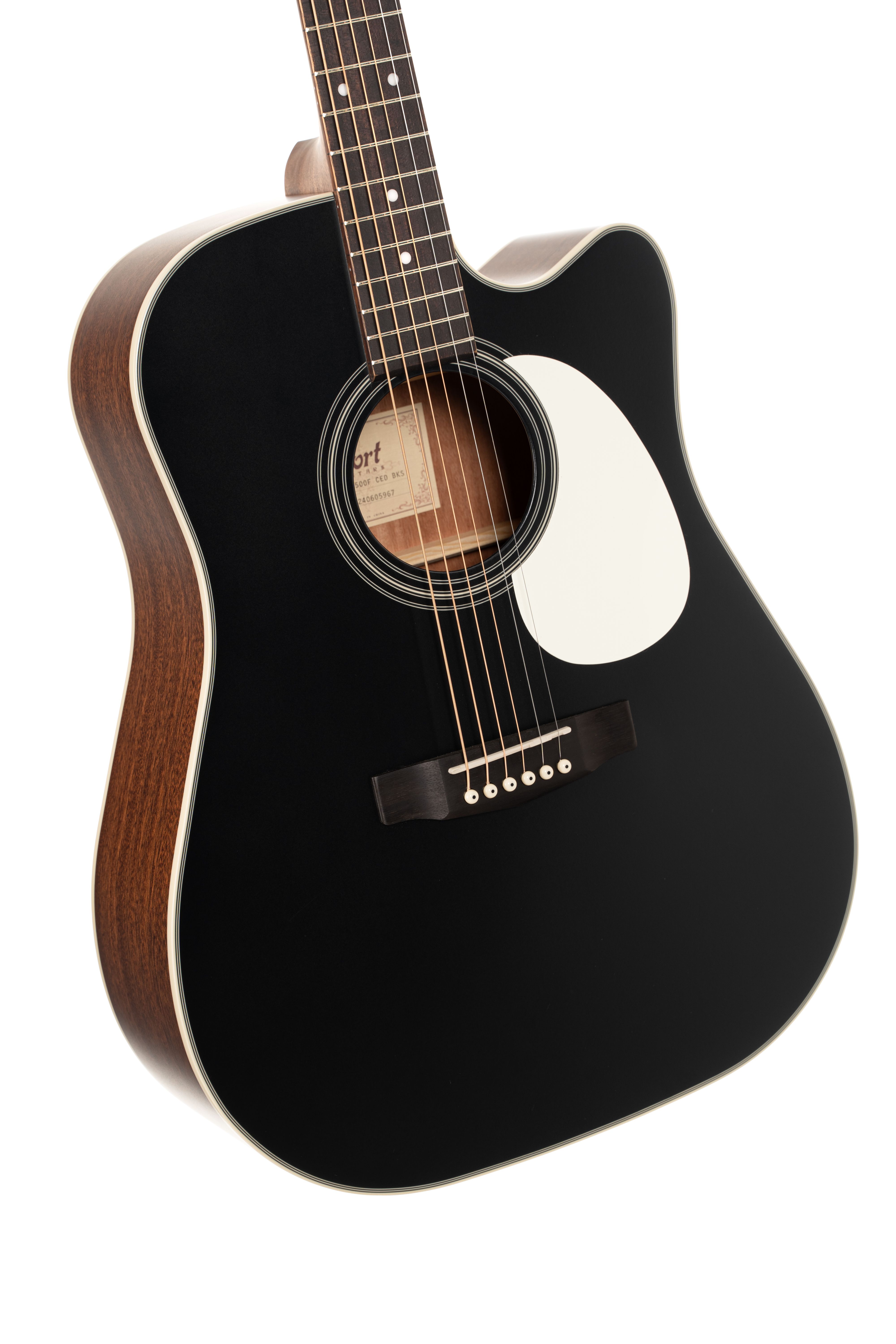 Cort MR500F-CED Black Satin elektroakustická kytara