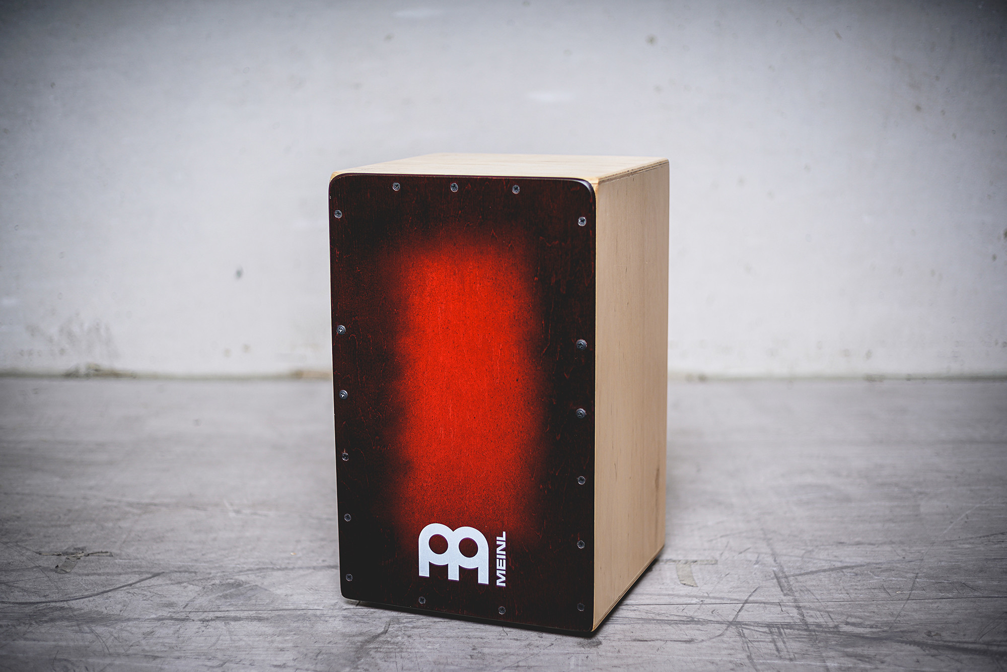 MEINL SC100 Snarecraft Cajon - Special Edition Red Burst