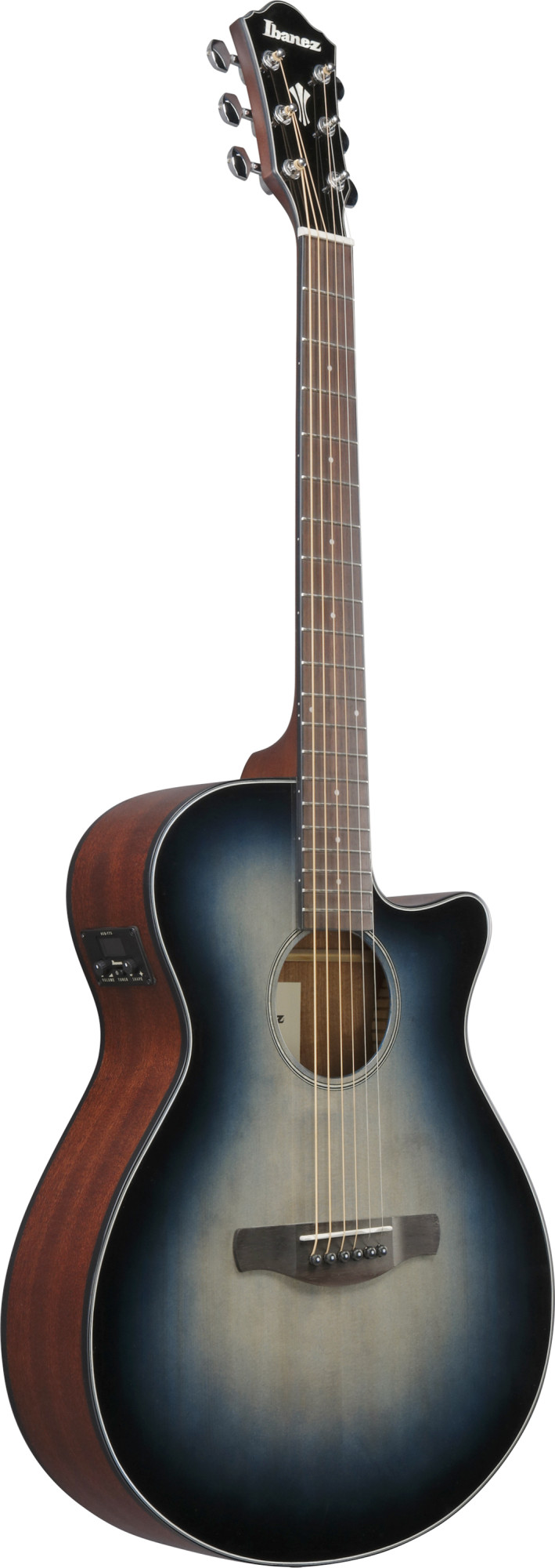 Ibanez AEG50-IBH Blue Burst elektroakustická kytara