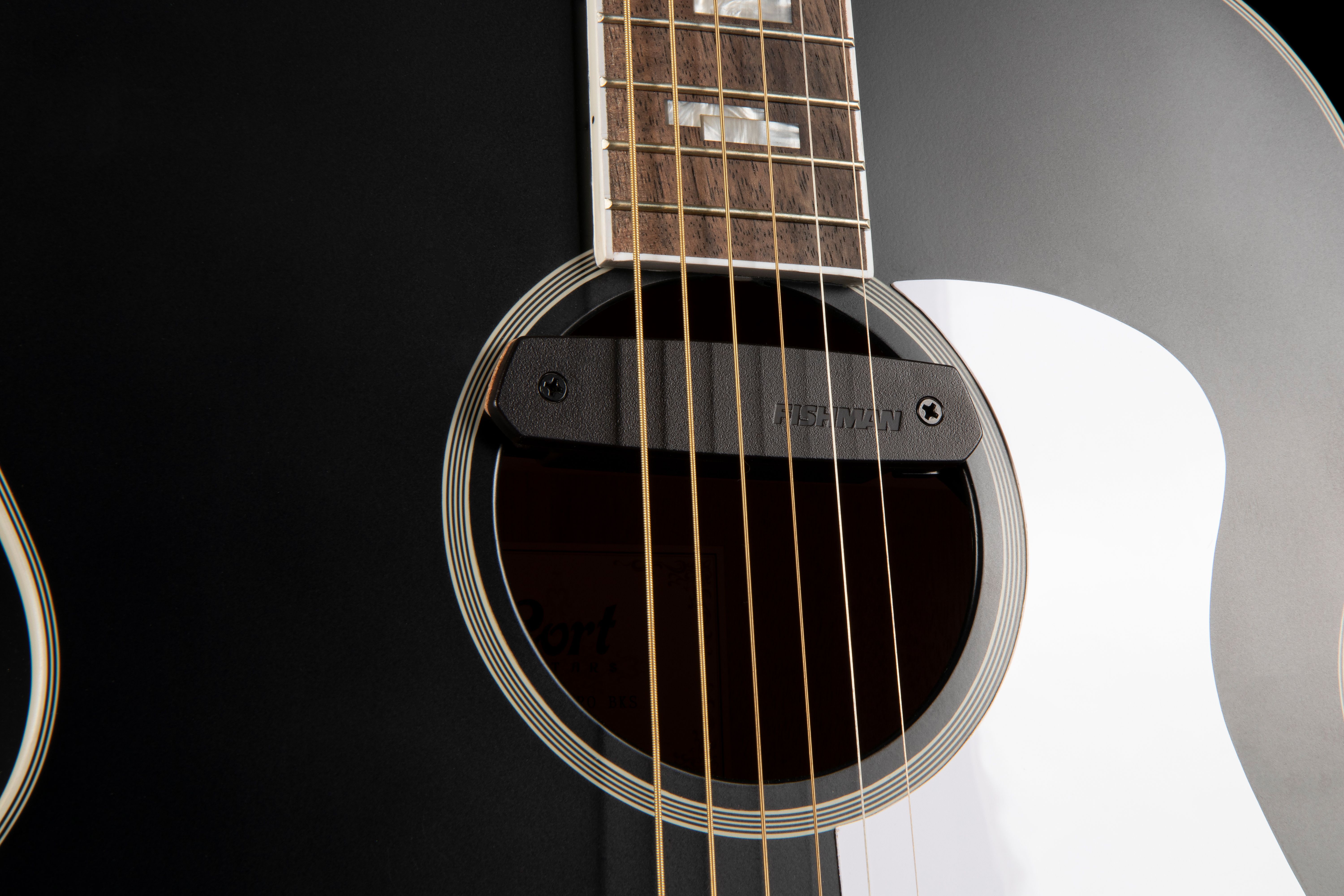 Cort CJ Retro Vintage Black Matte elektroakustická kytara B-Stock
