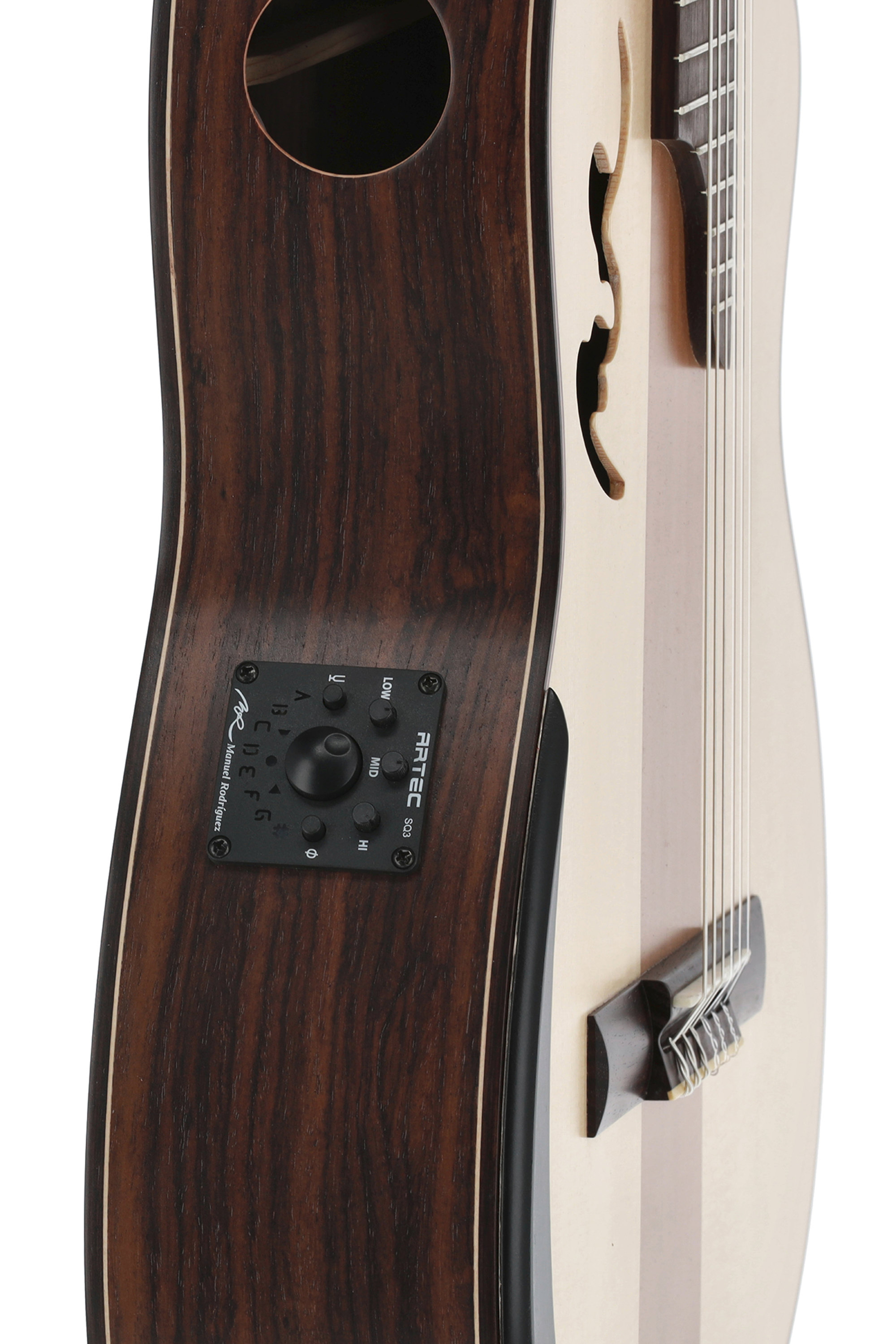 Manuel Rodriguez Café Cortado Cutaway Indian Rosewood elektroakustická kytara