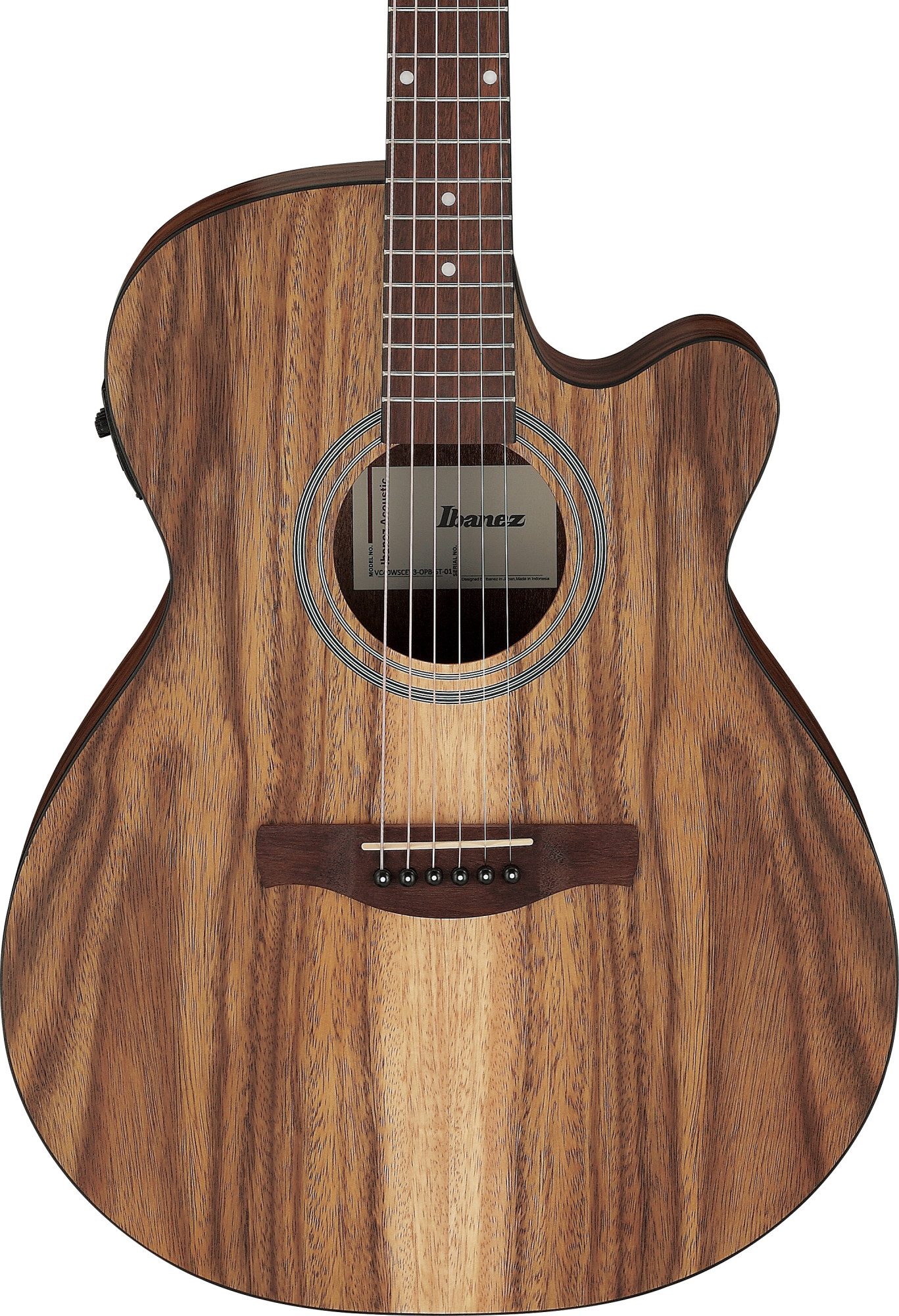Ibanez VC40WSCE Open Pore Brown elektroakustická kytara