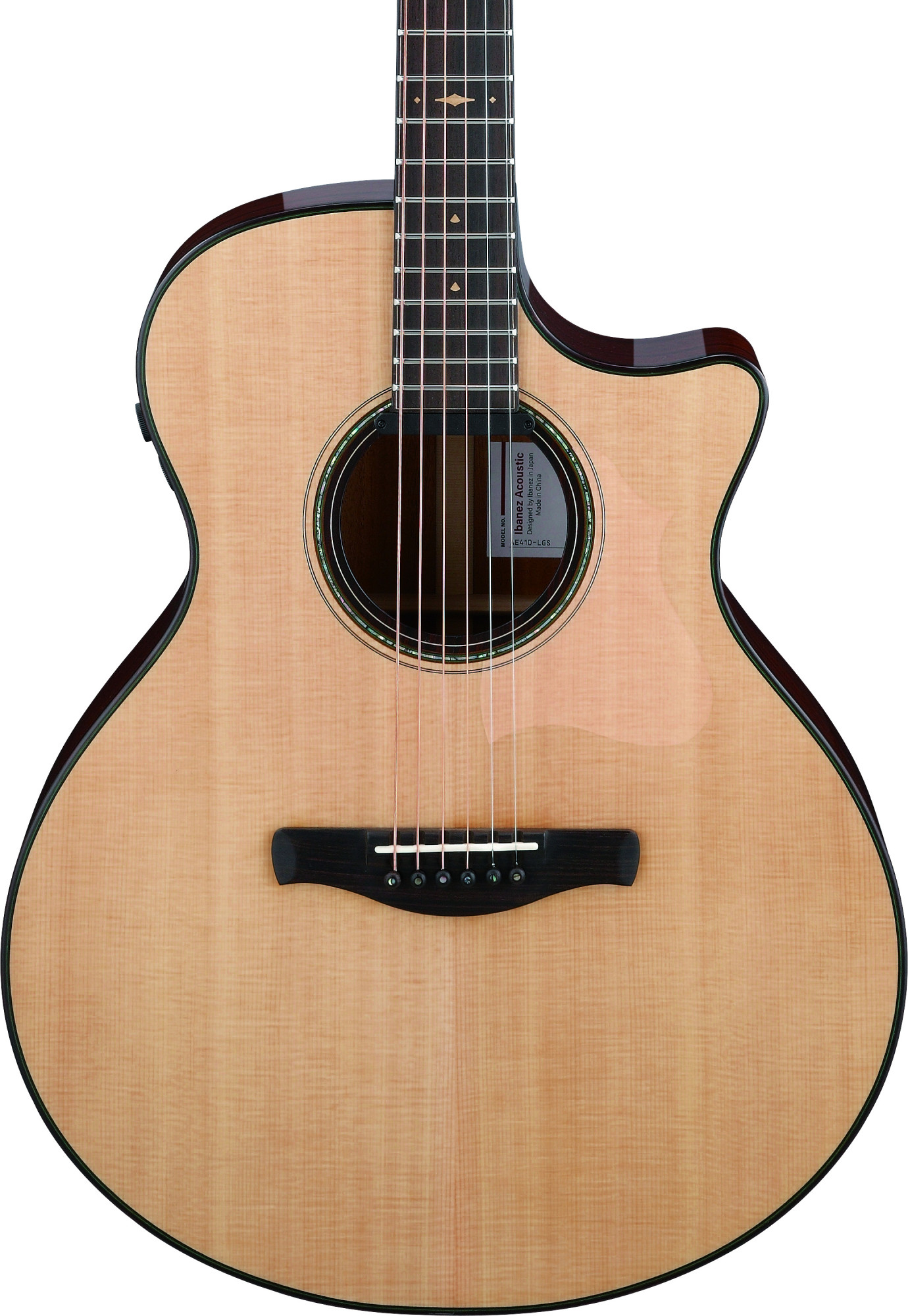 Ibanez AE410-LGS Platinum Collection elektroakustická kytara