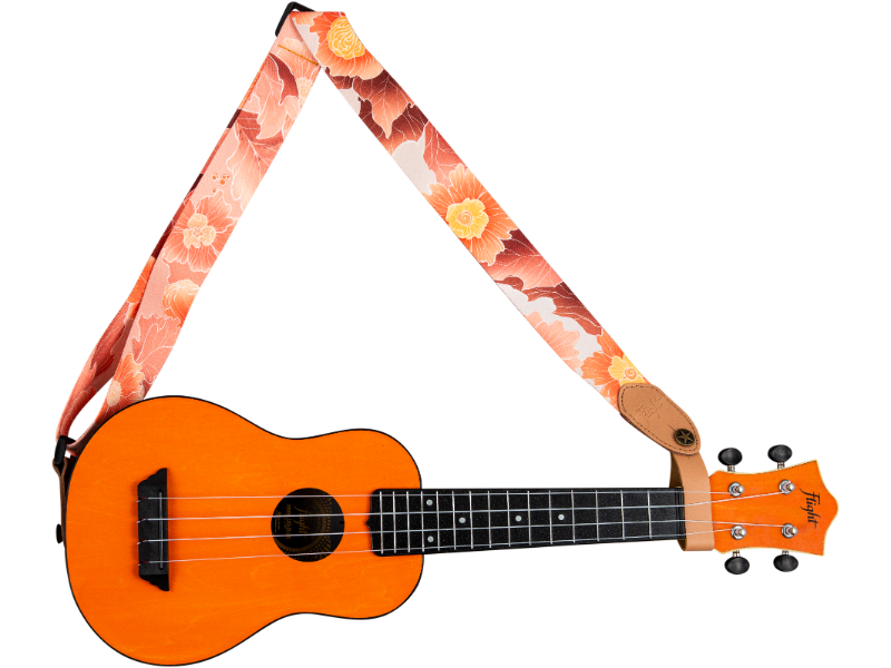 Flight S35 Flower řemen pro ukulele