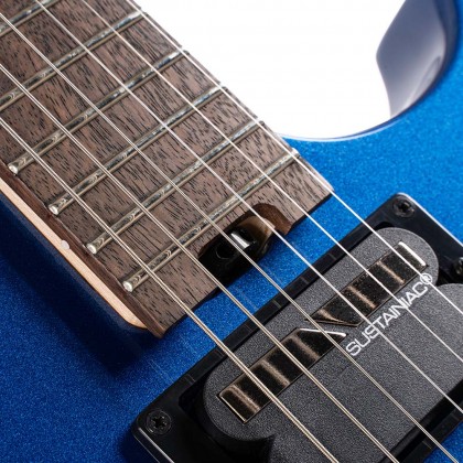 Cort MBM-2 Sustainiac Meta Blue elektrická kytara