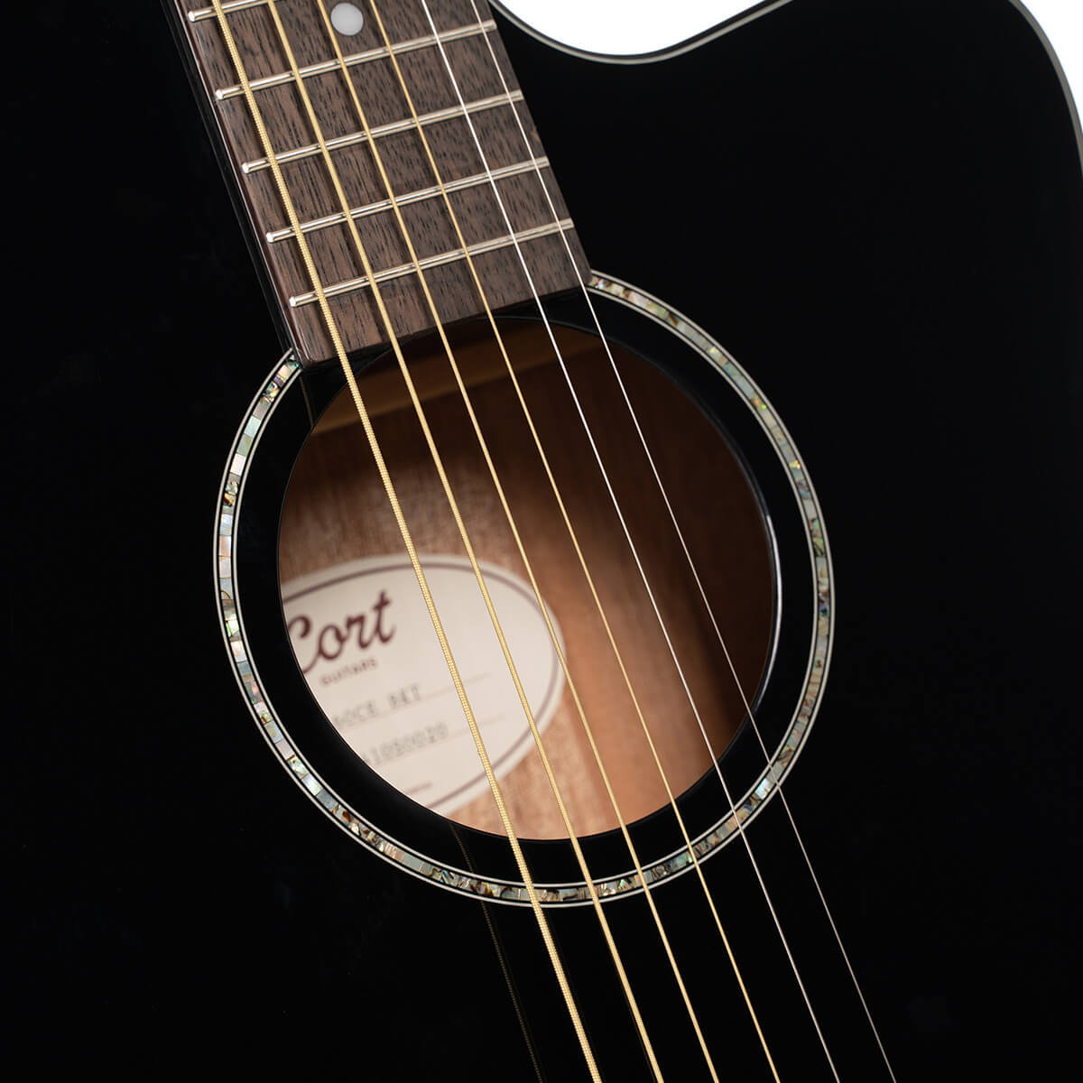 Cort L60CE BK elektroakustická kytara
