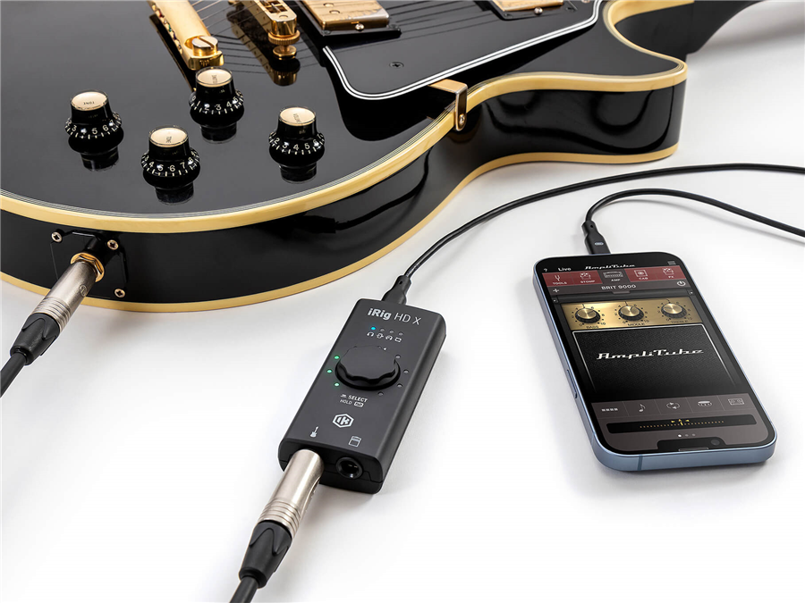 IK Multimedia iRig HD X zvuková karta pro kytaristy
