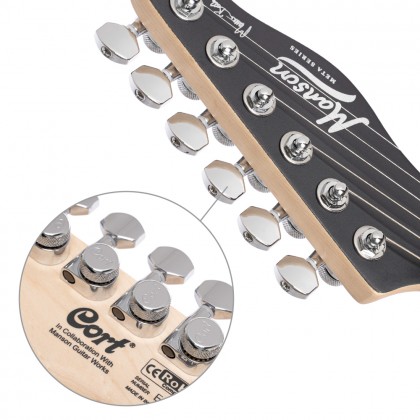 Cort MBM-2P SBLK elektrická kytara