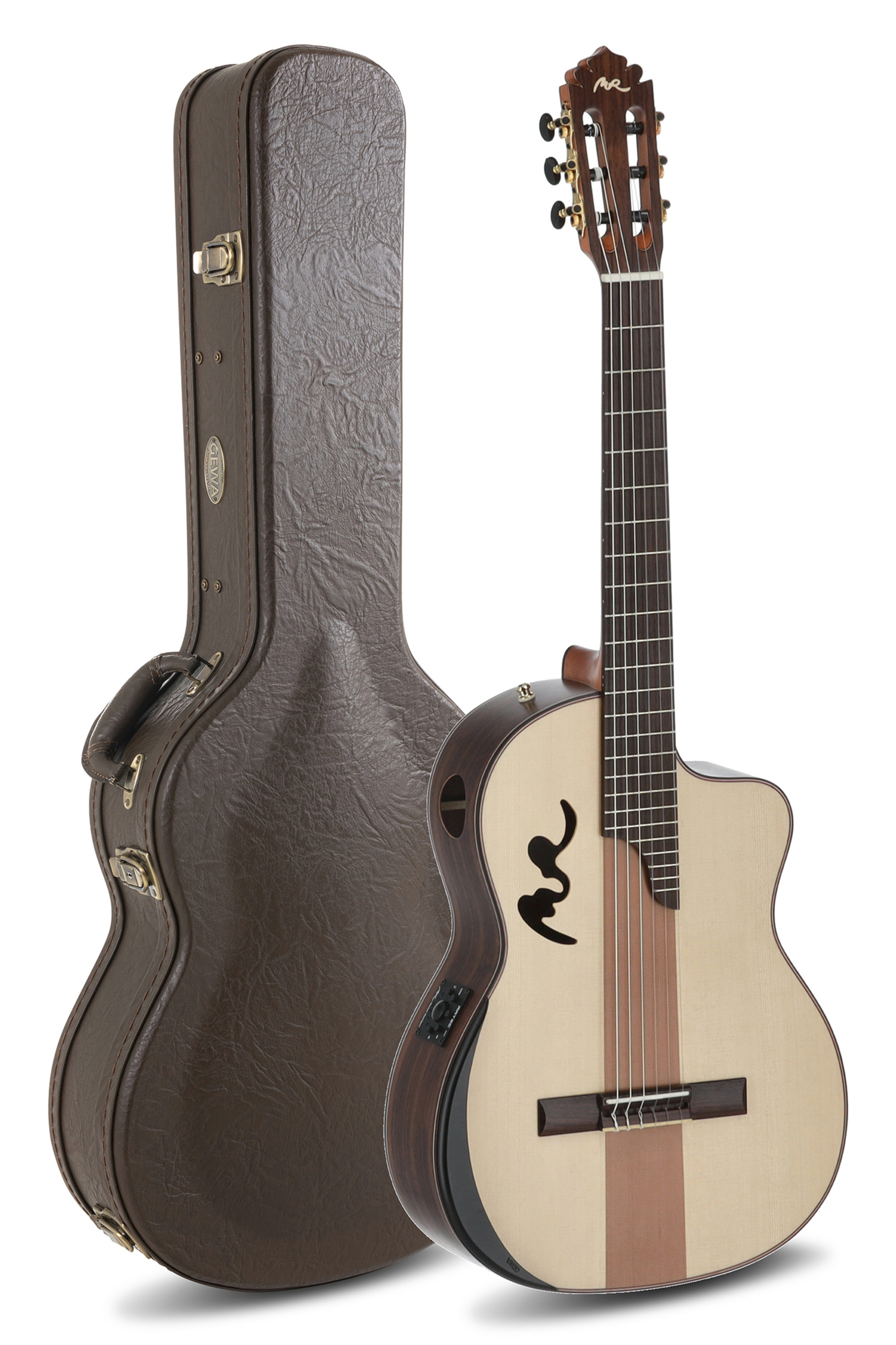 Manuel Rodriguez Café Cortado Cutaway Indian Rosewood elektroakustická kytara