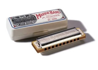 Hohner Marine Band 1896 Classic D foukací haronika