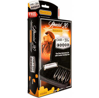 Hohner Special 20 Pro Pack Harmonica 5-Pack sada foukacích harmonik