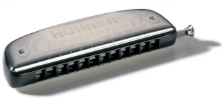 Hohner Chrometta 12 C foukací harmonika