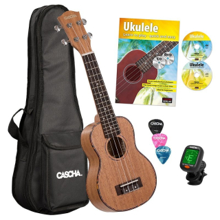Cascha HH 2027 CZ Premium sopránové ukulele SET