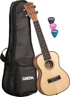 Cascha HH 2151 Solid Top koncertní ukulele