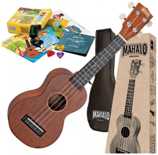 Mahalo MJ1TBRK Essential Pack sopránové ukulele