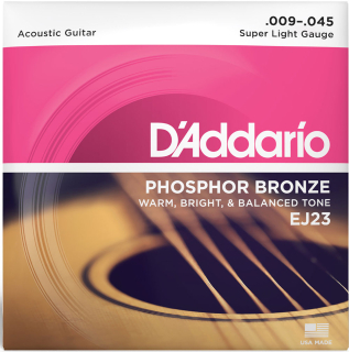 D'Aaddario EJ23 struny pro akustickou kytaru