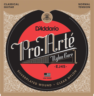 D'Addario EJ45 ProArte nylonové struny pro klasickou kytaru