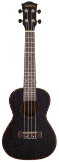 Cascha HH 2300 Premium Mahogany Koncertní ukulele Black SET