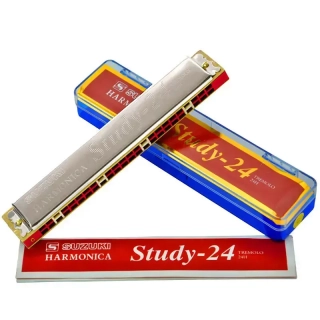 Suzuki Study-24 C foukací harmonika