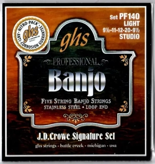 GHS PF140 J.D.Crowe Studio struny na banjo