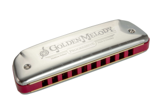 Hohner Golden Melody G foukací harmonika