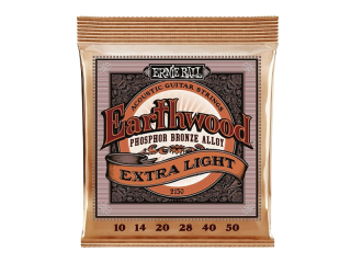 Ernie Ball Earthwood 2150 Light Phosphor Bronze Slinky Acoustic .010 - .050 struny pro akustickou kytaru