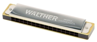 Walther 16 tremolo foukací harmonika C