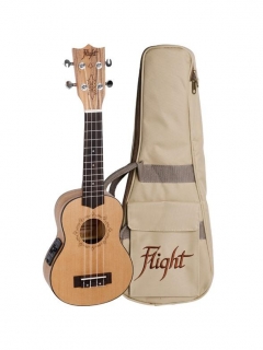 Flight DUS320 CEQ SP/ZEB sopránové elektroakustické ukulele
