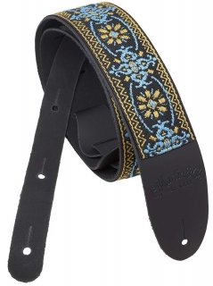 Martin Retro Jacquard Strap Yellow Vintage kytarový řemen
